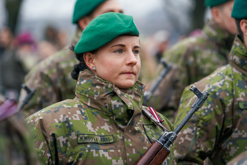 День независимости Латвии и военный парад