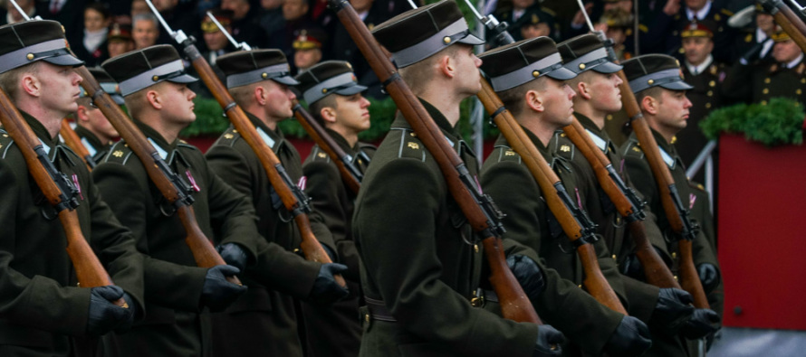 Латвийской армии 101 год