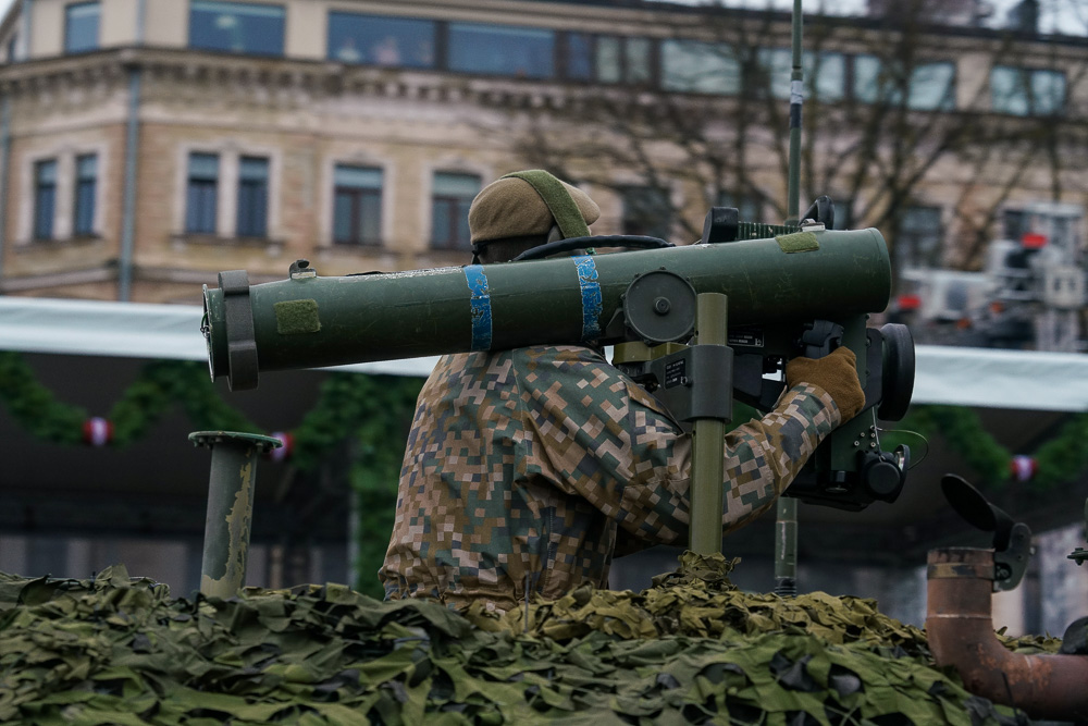 День независимости Латвии и военный парад