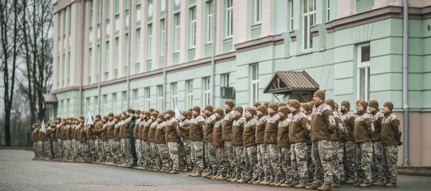 Смена Главного сержанта в Школе интструкторов НВС