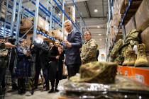 Открыт новый склад экипировки Латвийских вооружённых сил