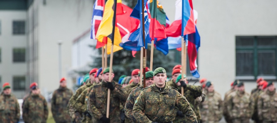 Смена командира Боевой группы НАТО в Литве