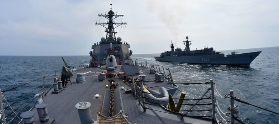 Эсминцы США проводят операции с союзниками НАТО в Балтийском и Чёрном морях