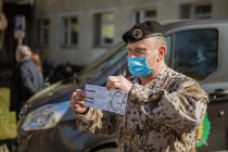 Централизованная медицинская проверка кандидатов в Земессардзе