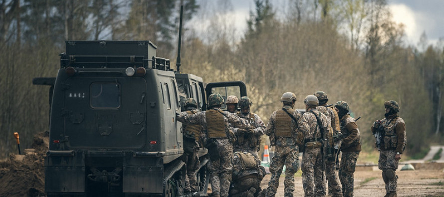 Земессарги провели учения по проверке боеспособности