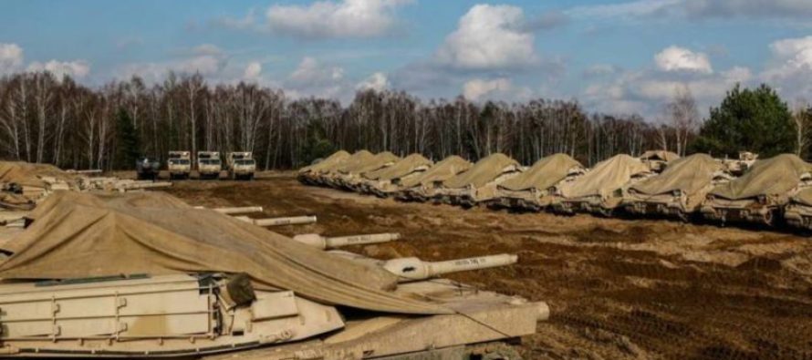 Американцы строят хранилища военной техники в Польше