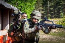 Учения Боевой группы расширенного присутствия НАТО в Латвии “Urban Steele”
