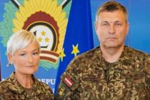 В Латвийской армии – первая женщина в звании полковника