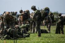 Латвийский контингент начинает дежурство в составе Боевой группы ЕС