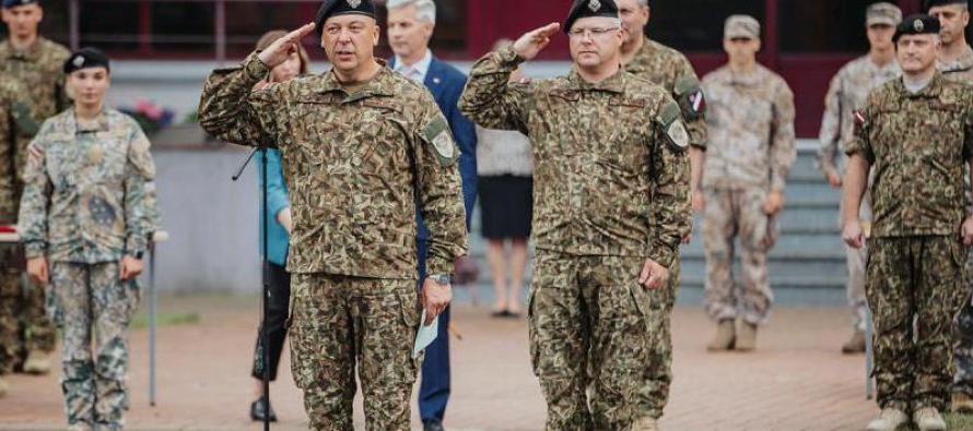 В должность ректора Латвийской национальной академии обороны вступил полковник-лейтенант Оскарс Кудилс