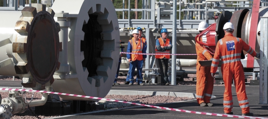 Ежегодное техобслуживание газопровода «Северный поток»