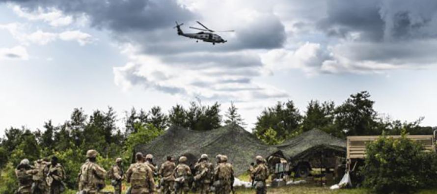 Латвийские военнослужащие участвуют в учениях “Northern Strike 2020”