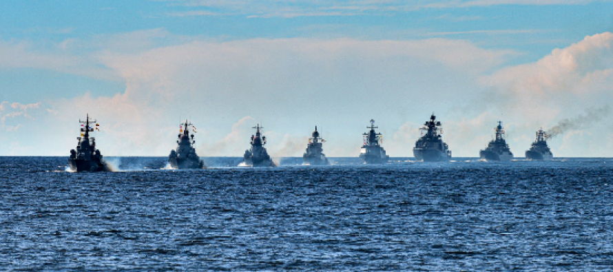 ВМФ России в Балтийском море проводит военно-морские учения «Океанский щит-2020»