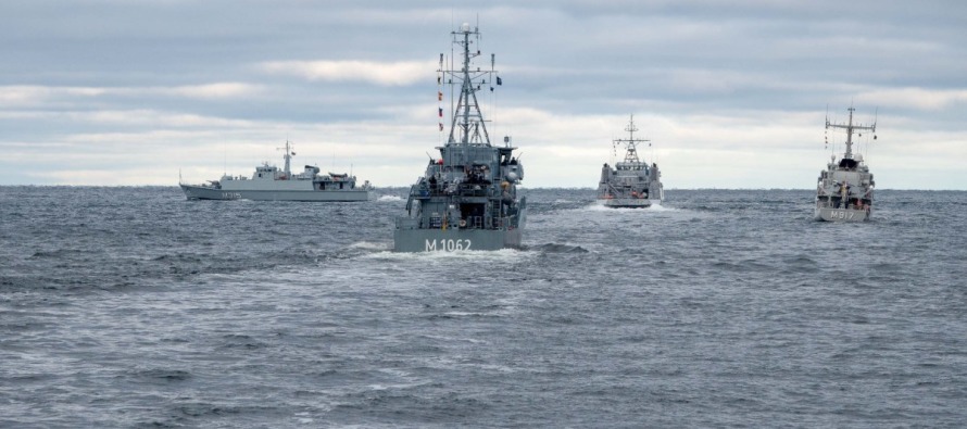 Корабли Первой постоянной морской противоминной группы НАТО посетили Стокгольм