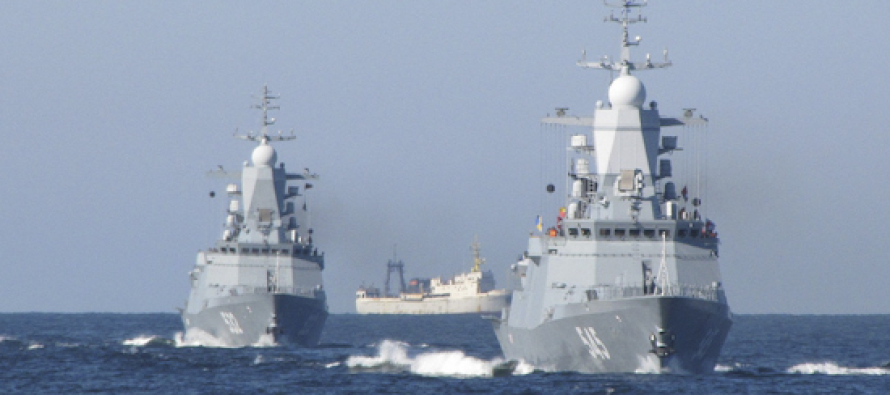 Экипажи корветов Балтийского флота выполнили электронные ракетные пуски по морским целям в Северном море