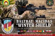 В Латвии начлось международное военное учение “Winter Shield”