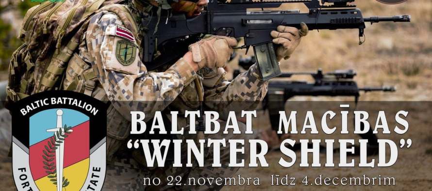 В Латвии начлось международное военное учение “Winter Shield”