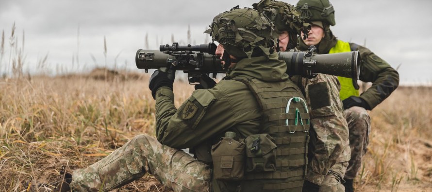 В Латвии проходит международное военное учение “Winter Shield”