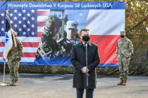 В Польше задействован Передовой штаб 5-го корпуса сухопутных войск США