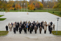 Церемония смены командира Учебного центра Латвийских морских сил