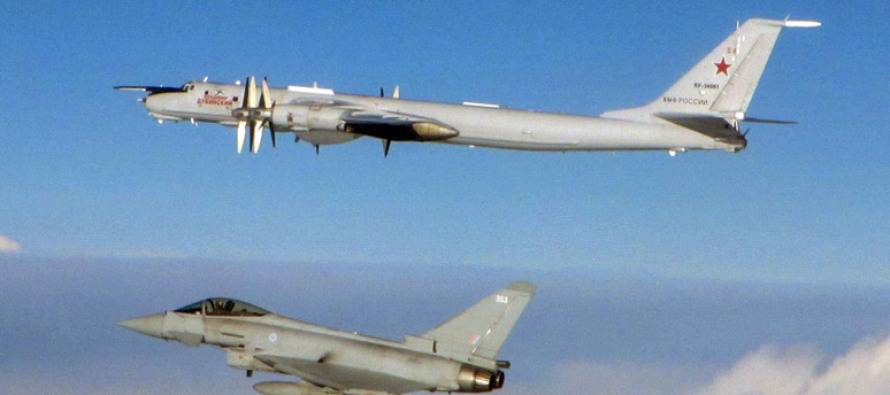 Истребители НАТО в 2020-ом году совершили перехват сотен российских военных самолётов