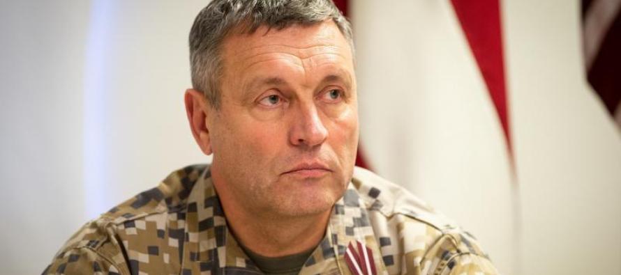 Сейм утвердил генерал-лейтенанта Л. Калниньша в должности командующего НВС ещё на один срок