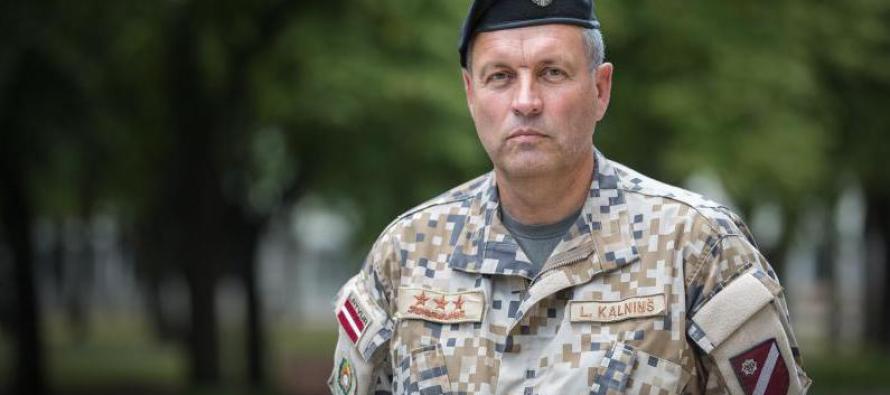 На пост командующего Национальными вооружёнными силами повторно выдвигается генерал-лейтенант Леонид Калниньш