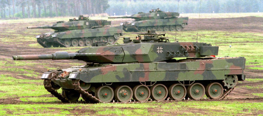На основной боевой танк LEOPARD 2 будет установлена израильская система защиты