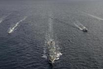Латвийские морские силы участвуют в военном учении в Балтийском море