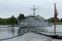 Латвийские морские силы участвуют в международном военном учении “Baltic MCM EX 2021”