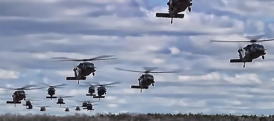 60 боевых вертолётов армии США прибудут на учебные полигоны в Германии, Польше и Латвии