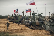 На Адажском полигоне проходит военное учение “Iron Spear 2021”