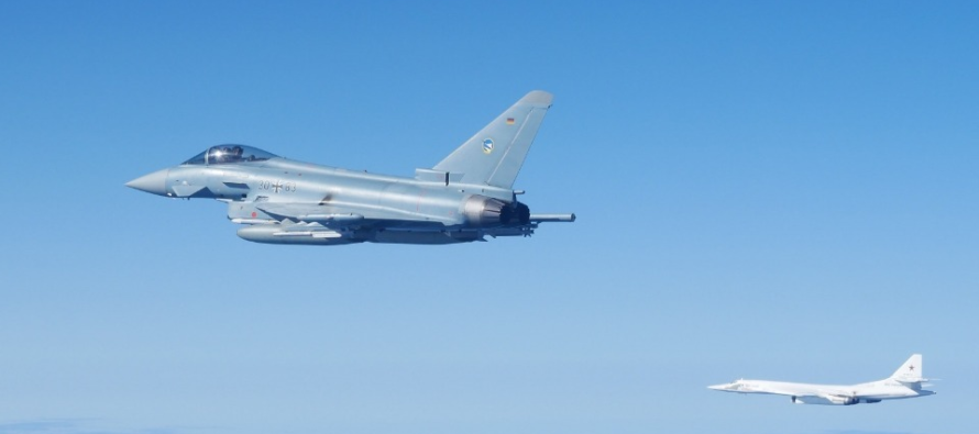 Истребители НАТО перехватывают российские военные самолеты над Балтийским морем