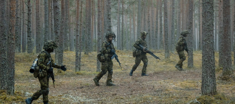 В Эстонии проходит масштабное военное учение «Spring Storm»