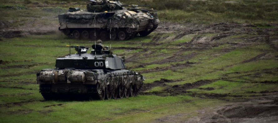 Королевский танковый полк Великобритании готовится к развертыванию в Эстонии
