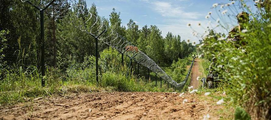 Подразделения Латвийской национальной гвардии оказывают поддержку пограничникам в охране государственной границы