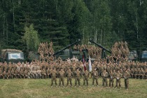 В Алуксненском крае завершился полевой тактический лагерь Земессардзе