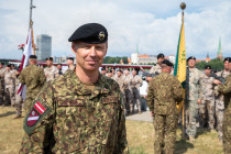 Смена командира 1-й Рижской бригады Земессардзе