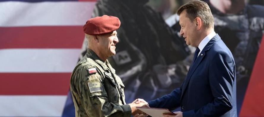 Польский генерал принимает на себя обязанности заместителя командующего V корпусом армии США