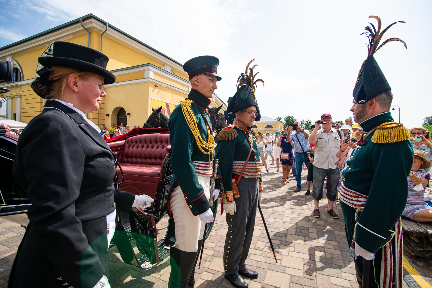 Реконструкция в Динабургской крепости 2021