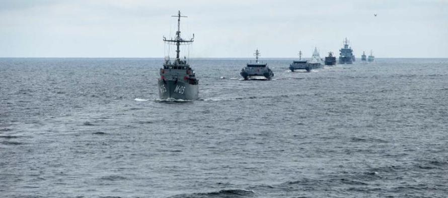 Латвийские морские силы участвуют в учении “Namejs 2021”