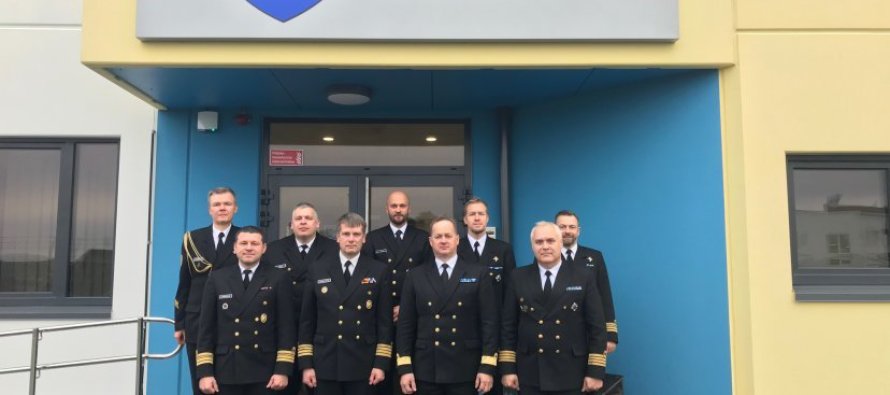 В Эстонии на острове Сааремаа состоялась встреча командующих ВМФ Балтийских стран