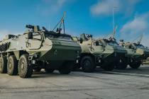 Латвийские вооружённые силы получили новые бронемашины “Patria” 6×6