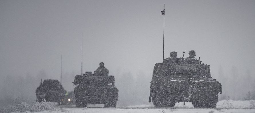 На Адажском полигоне начнётся многонациональное военное учение “Winter Shield 2021”