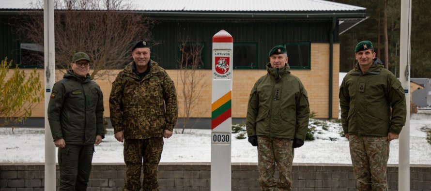 Визит командующего Латвийскими вооружёнными силами генерал-лейтенанта Леонида Калниньша в Литву
