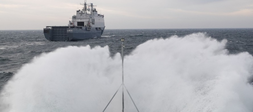 Корабли НАТО патрулируют в Балтийском море