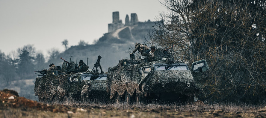 Подразделения Латвийских вооружённых сил вернулись с крупного военного учения “Allied Spirit 2022”