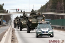 В ближайшее время в Латвию на учения прибудет значительно число военнослужащих и единиц военной техники союзников