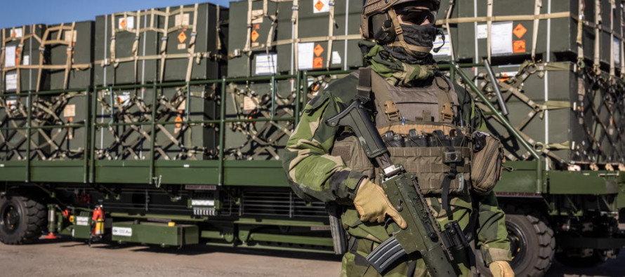 В Украину доставлена шведская военно-материальная помощь
