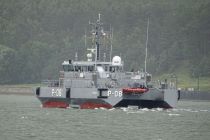 Латвийские морские силы участвуют в военном упражнении Объединённых сил реагирования